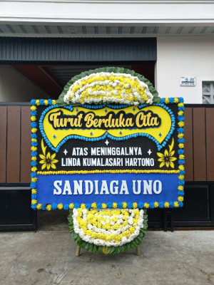 Papan Bunga Duka di Kepandean